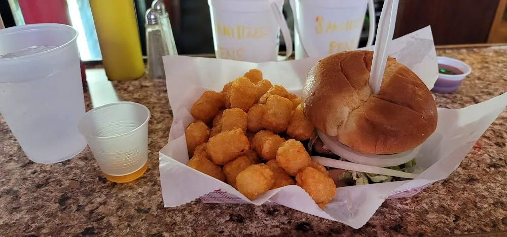 Hamburger and Tater Tots